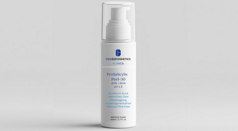 Intense macro shot of thick white frost on skin